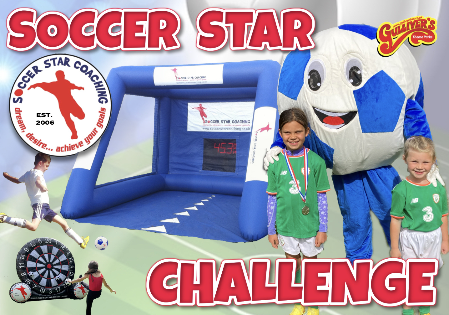 Soccer Star Challenge with Gulliver's Theme Park